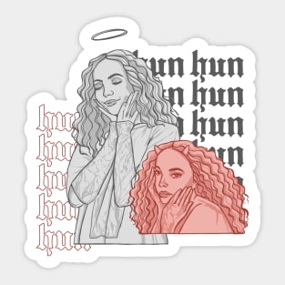 Hun || Jade Sticker